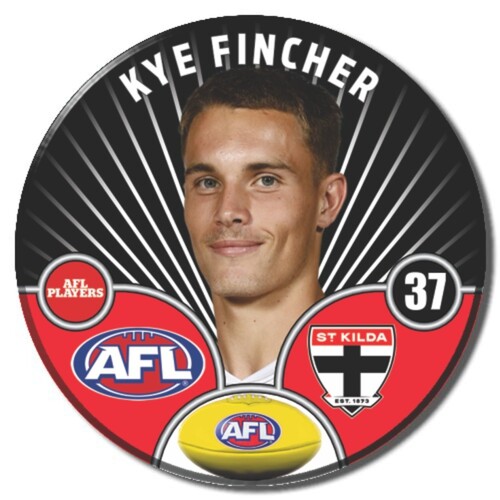 St Kilda Saints 2026 Player Pin Badge - FINCHER