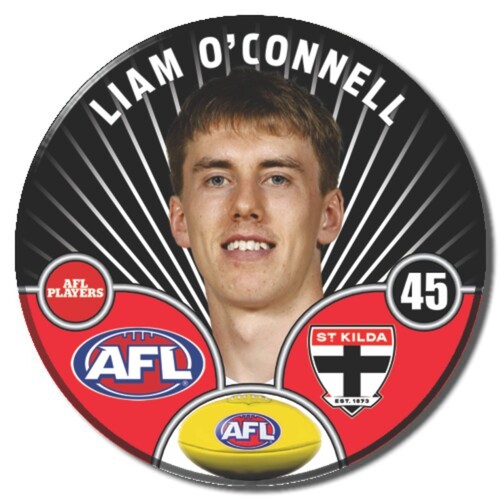 St Kilda Saints 2026 Player Pin Badge - O'CONNELL