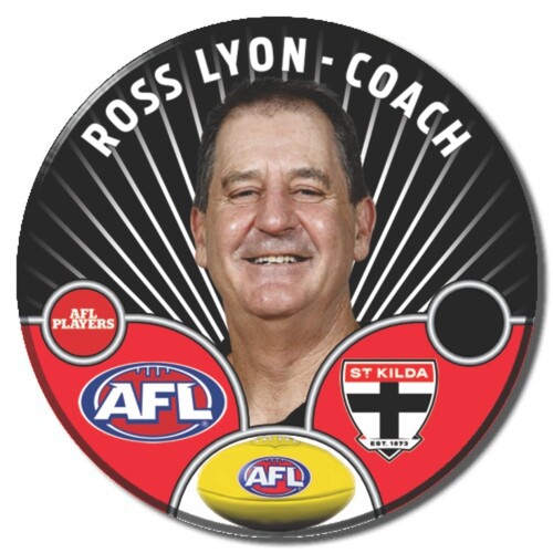 St Kilda Saints 2026 Coach Pin Badge -LYON