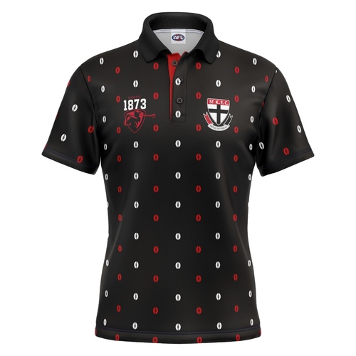 St Kilda Saints Mulligan Golf Polo