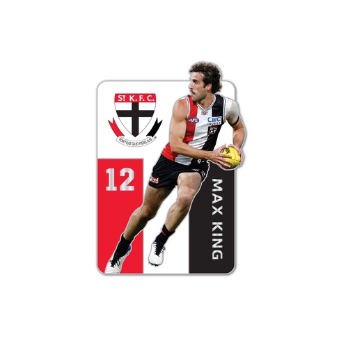 St Kilda Saints Max King Player Pin 