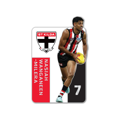 St Kilda Saints Nasiah Wanganeen-MileraPlayer Pin