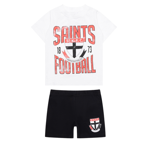 St Kilda Saints Kids Summer Pyjamas