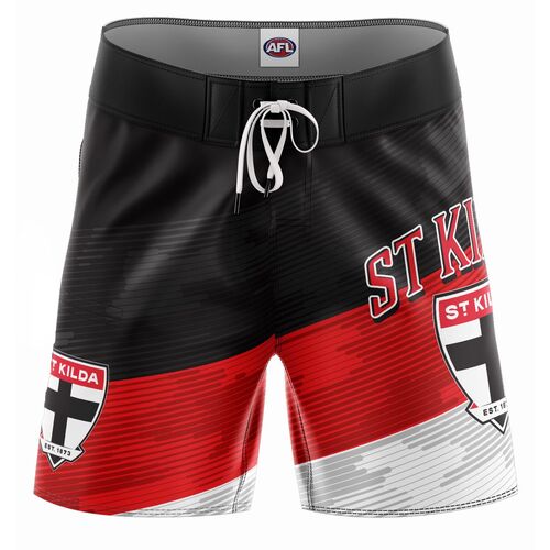 St Kilda Saints Youths Barrel Board Shorts