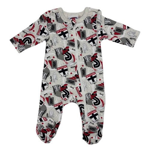 St Kilda Saints Baby Go Team Onesie