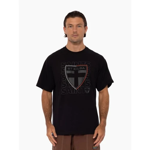 St Kilda Saints Mens Two-Tone Logo Tee