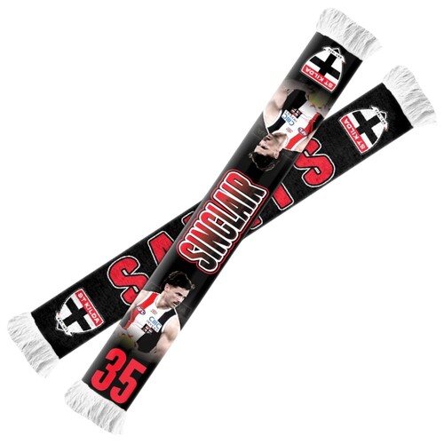 St Kilda Saints Jack Sinclair Player Scarf
