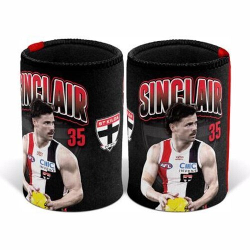 St Kilda Saints Jack Sinclair Stubby Holder