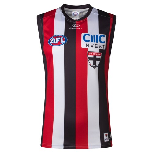 St Kilda Saints 2026 New Balance Mens Candy Stripe Clash Guernsey 