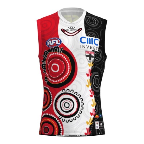 St Kilda Saints 2026 New Balance Youths Indigenous Home Guernsey 