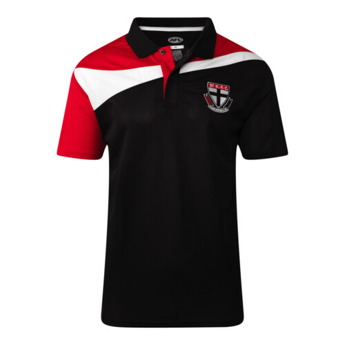 St Kilda Saints Mens Swish Polo Members Only