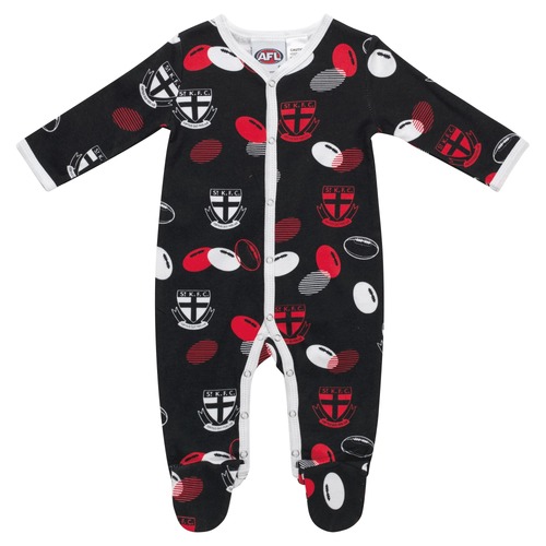St Kilda Saints Babies Coverall