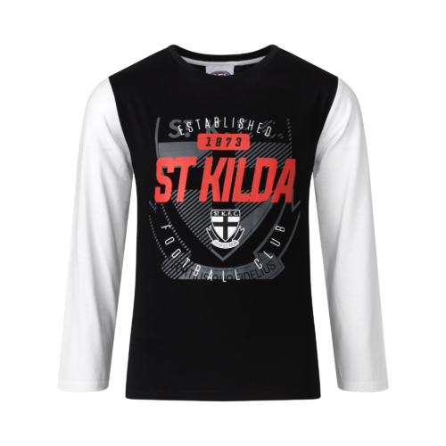 St Kilda Saints Youths Long Sleeve T-Shirt