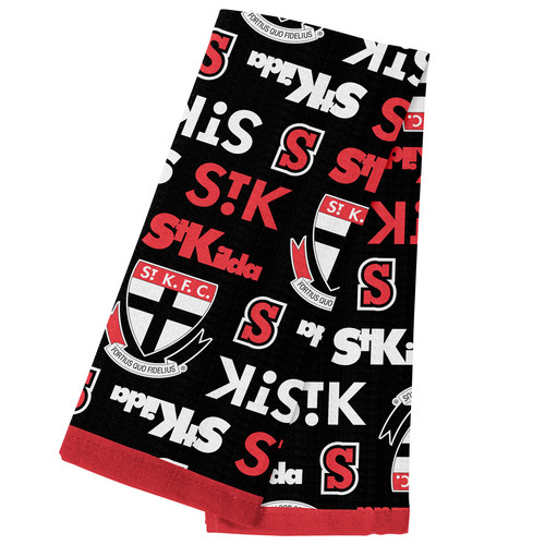St Kilda Saints Cotton Tea Towel