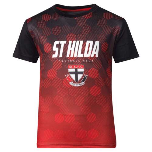 St Kilda Saints Hex Youths Sublimated Tee