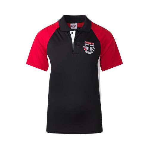 St Kilda Saints Mens Premium Polo