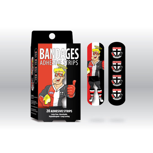 St Kilda Saints Mascot Adhesive Bandages