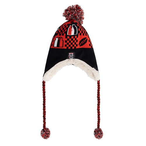 St Kilda Saints Sherpie Beanie