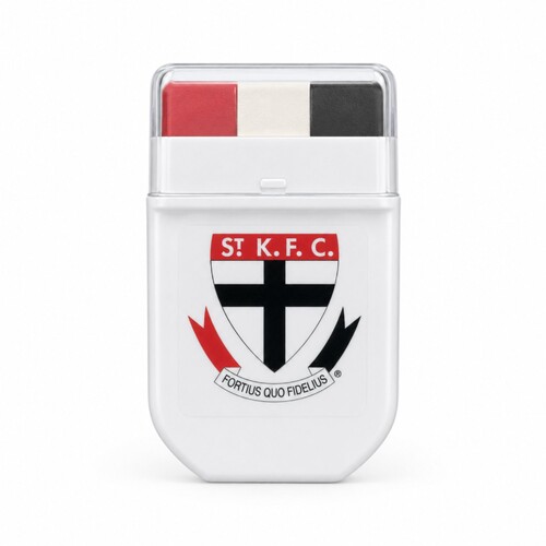 St Kilda Saints Fanbrush Face Paint