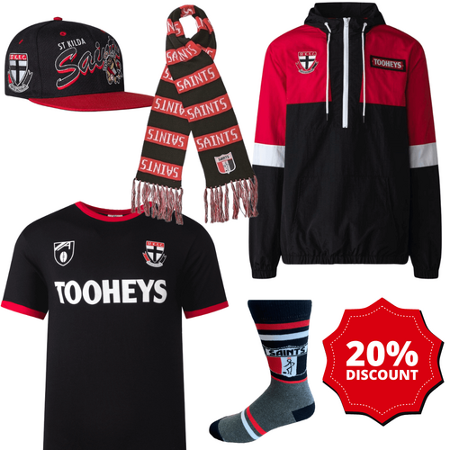 St Kilda Saints Throwback Value Bundle