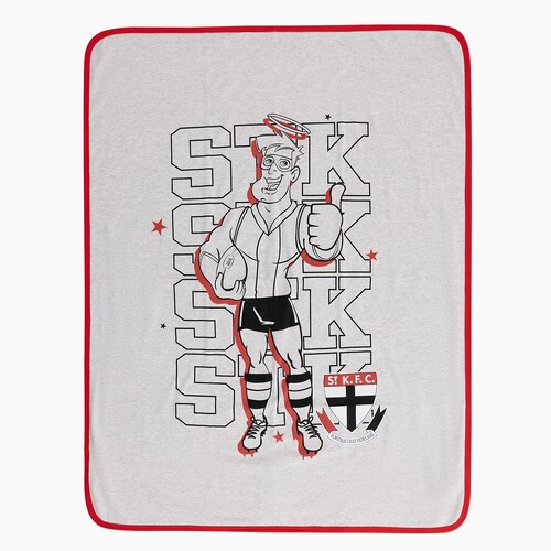 St Kilda Saints Baby Play Blanket Members Only