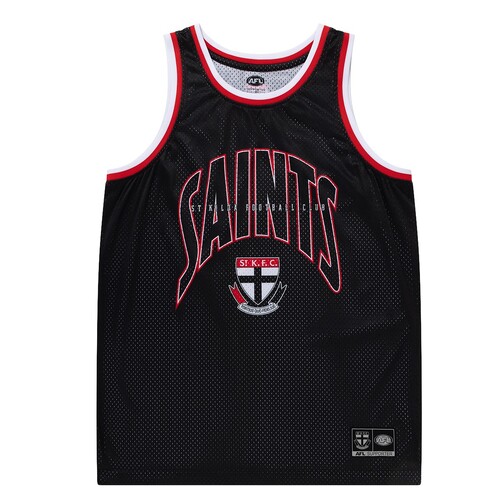 St Kilda Saints Mens Basketball Singlet