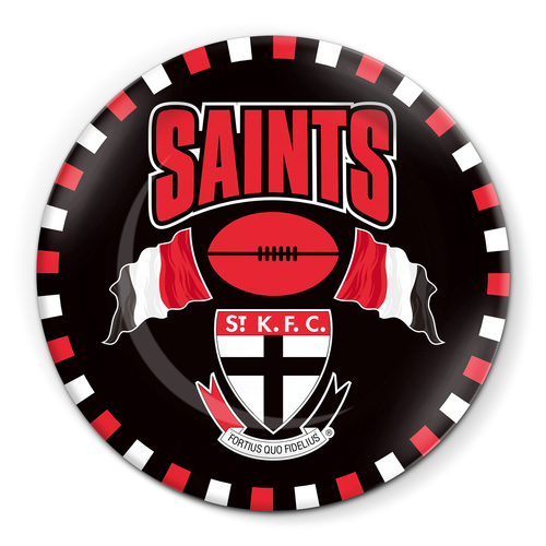 St Kilda Saints Melamine Snack Plate