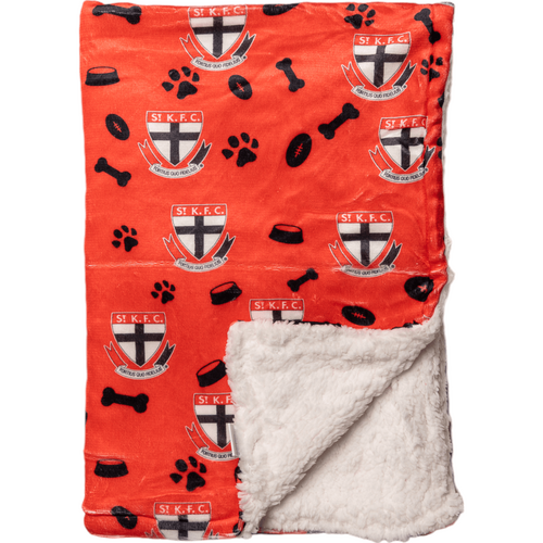 St Kilda Saints Dog Blanket