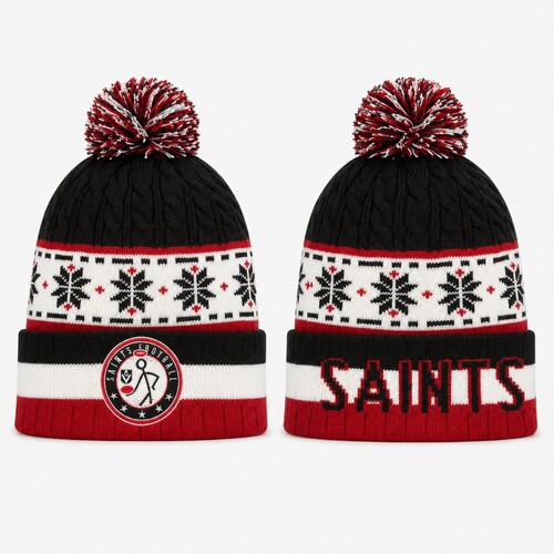 St Kilda Saints Adults Cable Beanie