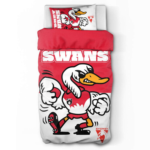 Sydney Swans Single Doona Cover