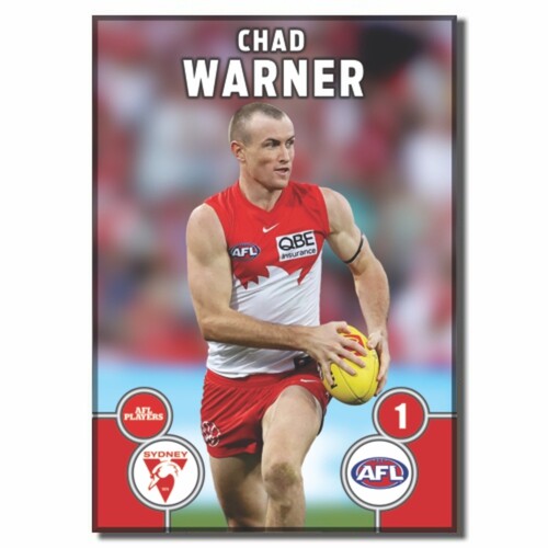Sydney Swans 2026 Player Action Magnet - WARNER