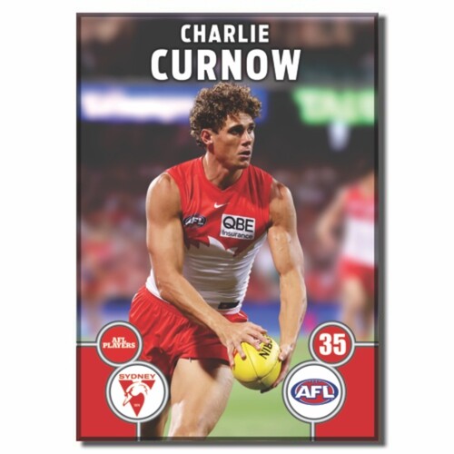 Sydney Swans 2026 Player Action Magnet - CURNOW