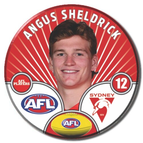 Sydney Swans 2026 Player Pin Badge - SHELDRICK