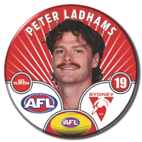Sydney Swans 2026 Player Pin Badge - LADHAMS