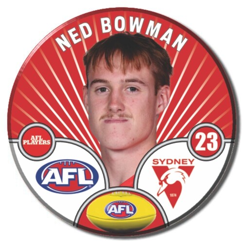 Sydney Swans 2026 Player Pin Badge - BOWMAN