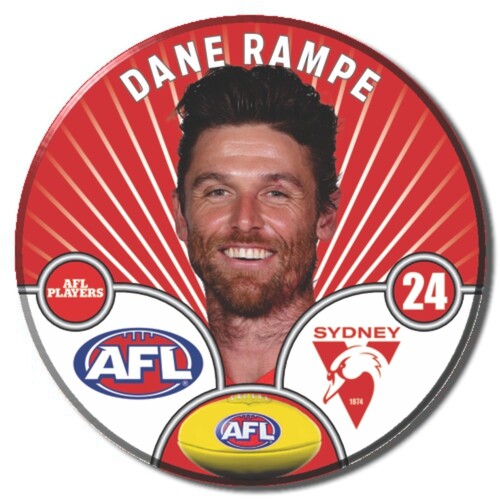 Sydney Swans 2026 Player Pin Badge - RAMPE