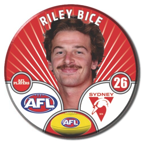 Sydney Swans 2026 Player Pin Badge - BICE