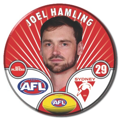 Sydney Swans 2026 Player Pin Badge - HAMLING