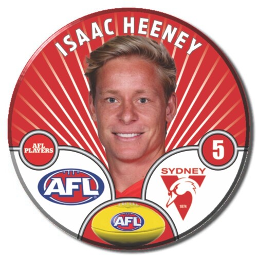Sydney Swans 2026 Player Pin Badge - HEENEY