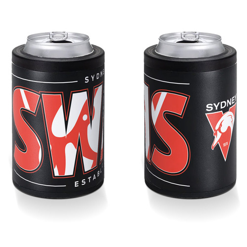 Sydney Swans Insulated S/Steel Stubby Holder