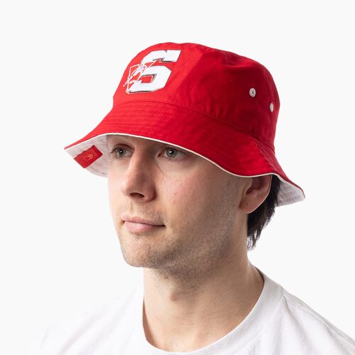 Sydney Swans Adults Letter Graphic Bucket Hat