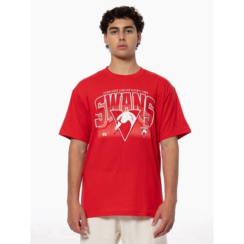 Sydney Swans Mens Wordmark Tee