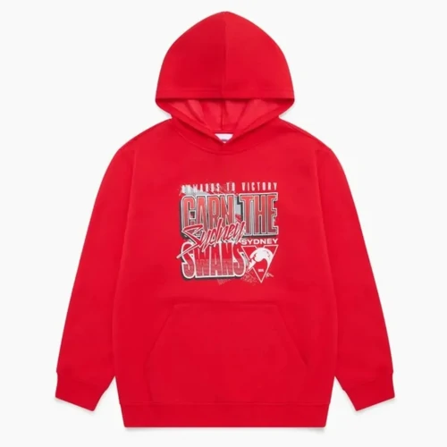 Sydney Swans Youth Carn Graphic Hood