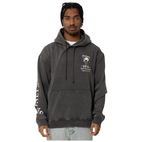 Sydney Swans Mens Acid Wash Hoodie