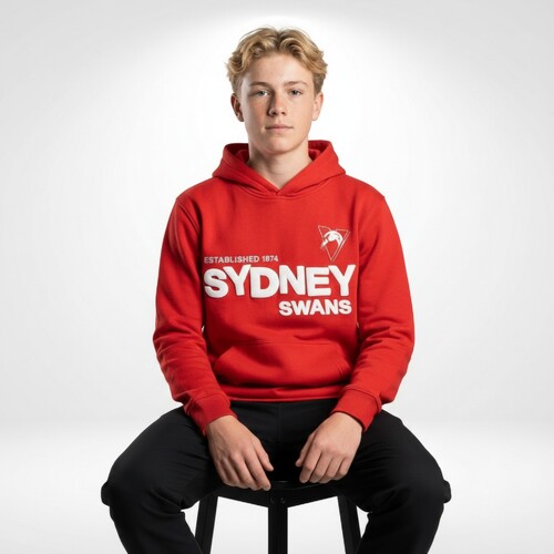 Sydney Swans Youths Graphic Hood