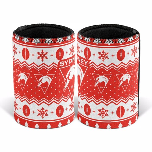 Sydney Swans Christmas Stubby Holder