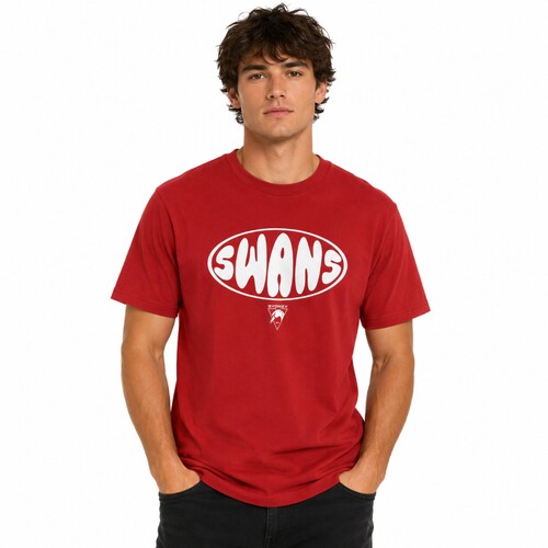 Sydney Swans Mens Oval Tee 