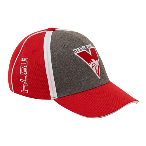 Sydney Swans Premium Grey Front Cap