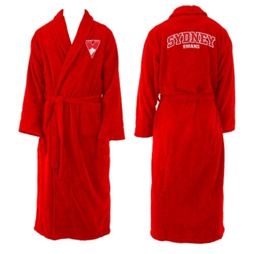 Sydney Swans Adults Dressing Gown