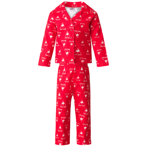 Sydney Swans Toddlers Flannelette PJ Set